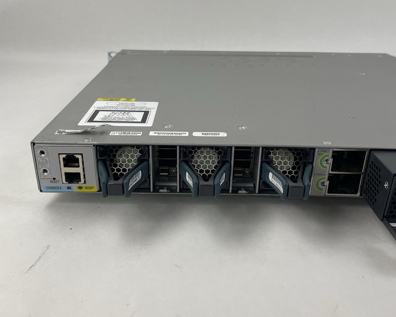 Cisco WS-C3850-48U-S 48-Port V06 Switch 2x PSU Tested & Reset
