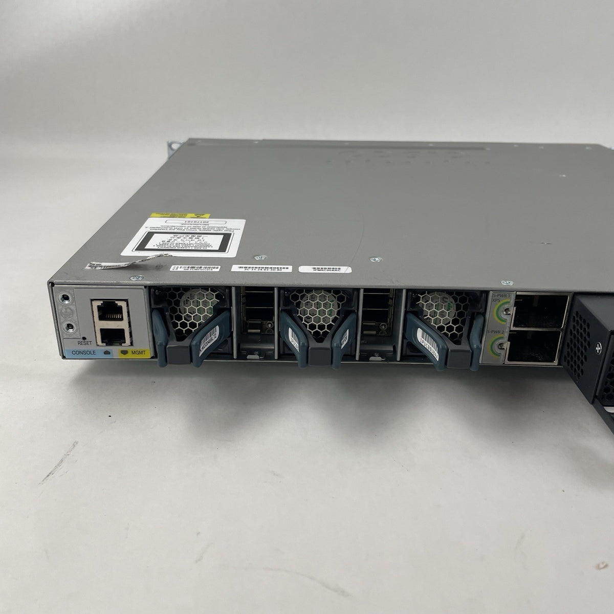Cisco WS-C3850-48U-S 48-Port V06 Switch 2x PSU Tested & Reset8