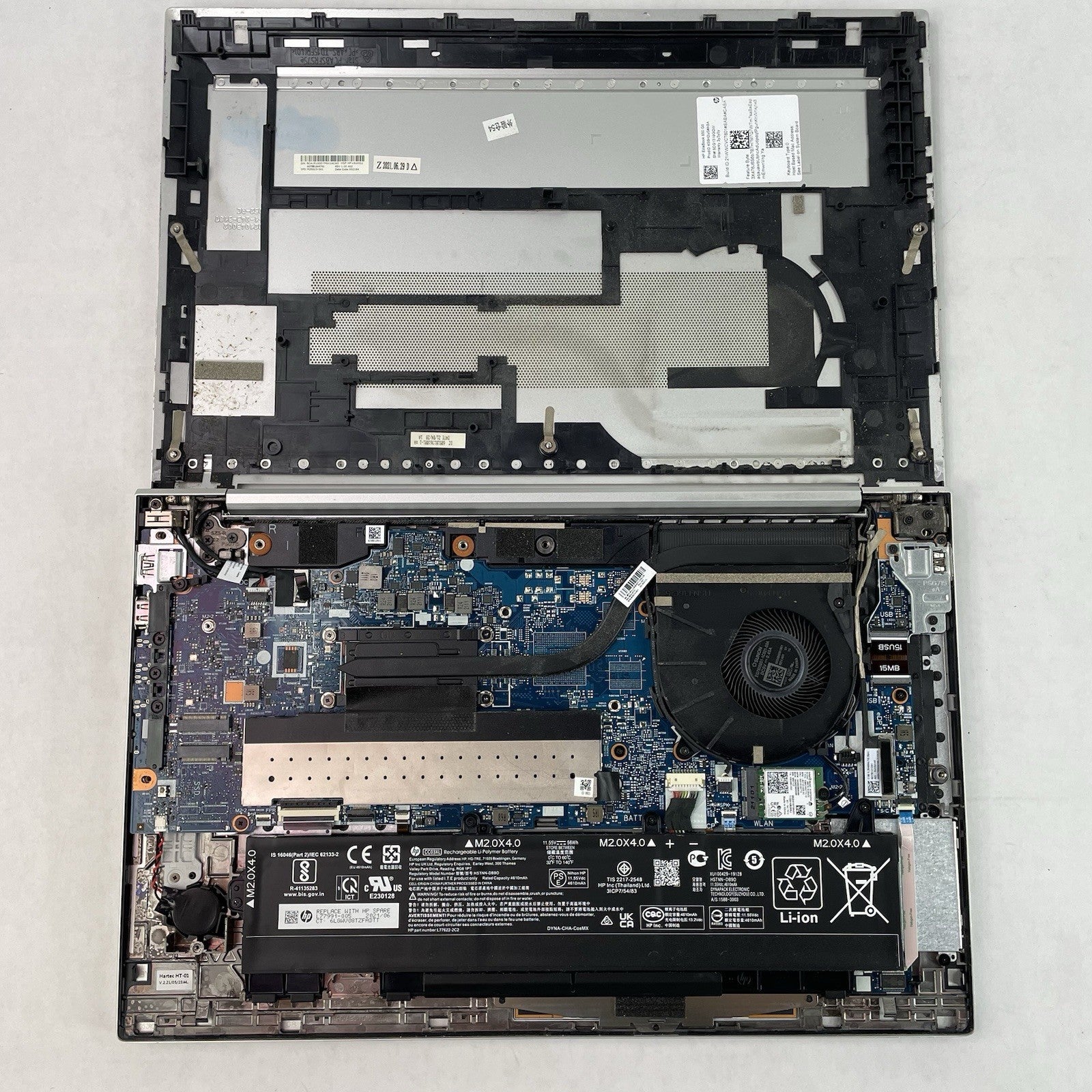 HP EliteBook 850 G8 15.6" i7-1185G7 3.00 GHz 8 GB RAM No SSD/OS/AC16