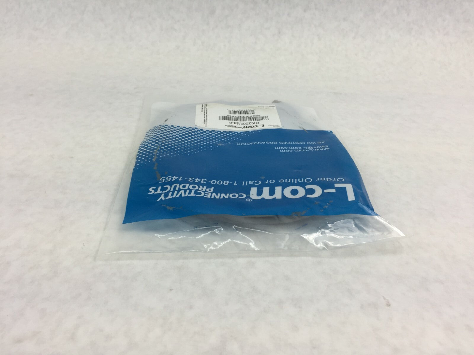 L-Com DK226MM-6 PS/2 Extension Cable Male to Male Gray 6'