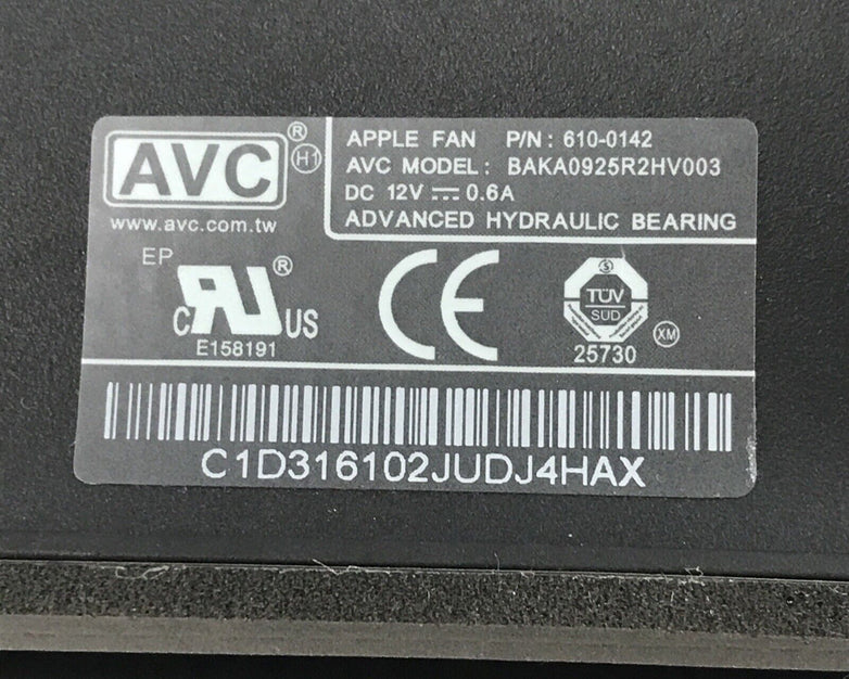 Apple iMac 21.5" A1418 Late 2012 MD093LL/A Cooling Fan 610-0142