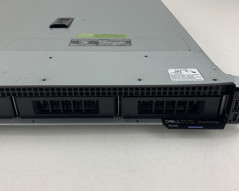 Dell PowerEdge R240 1U Server Xeon E-2246G 3.6 GHz 64 GB DDR4 No OS No HDD Bent
