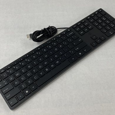 Lot of 2 HP 320K TPA-D002K Wired Desktop USB Keyboard Tested