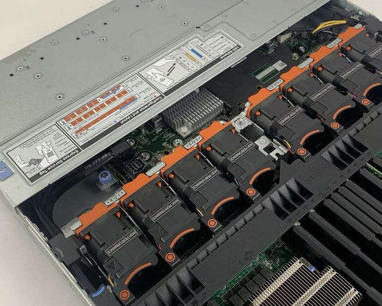 Dell PowerEdge R640 1U 8SFF Server 2x Gold 6238 2.1 GHz 64 GB H740 No OS No HDD