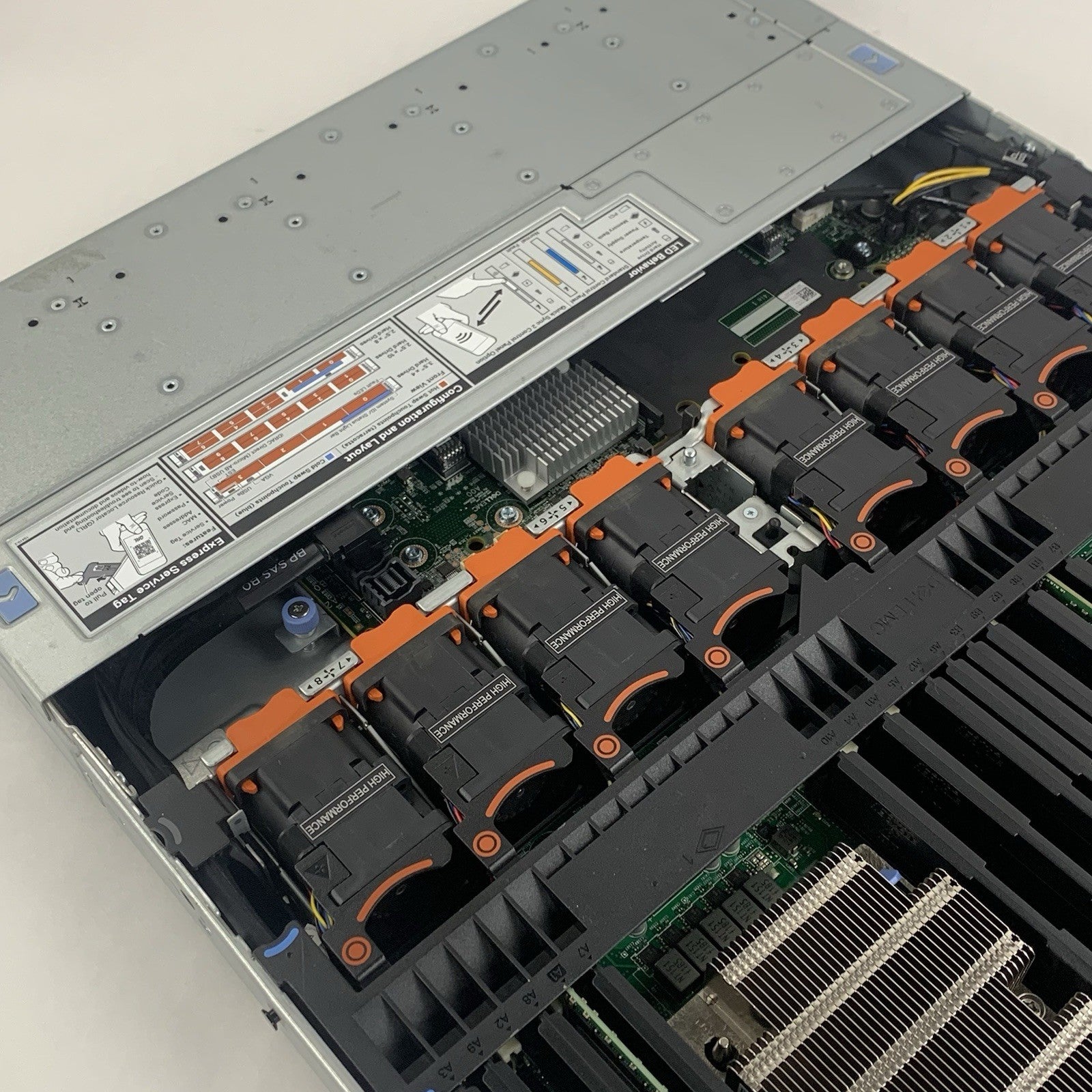 Dell PowerEdge R640 1U 8SFF Server 2x Gold 6238 2.1 GHz 64 GB H740 No OS No HDD15