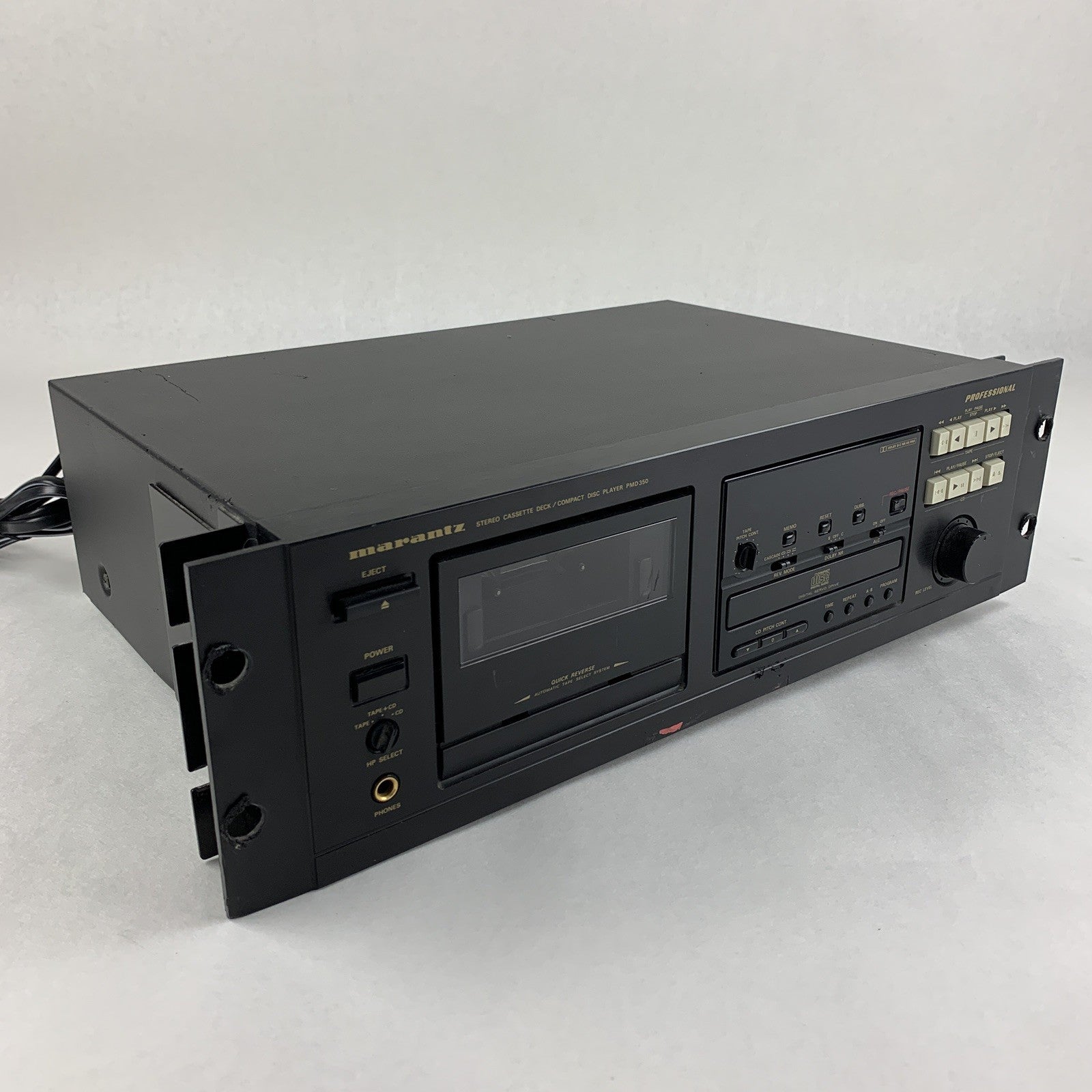 Marantz PMD350 Combination CD Player & Cassette Deck Tested