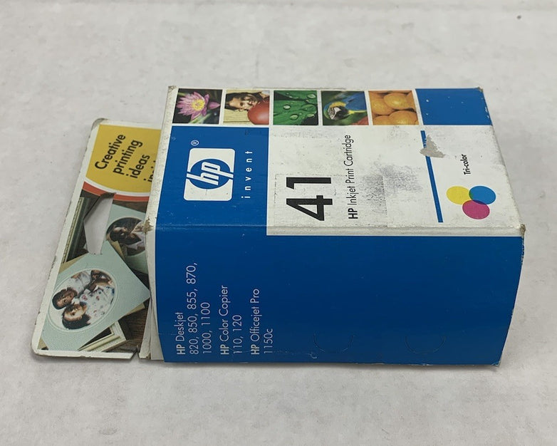 HP 51641A 41 Tri-Color Ink Cartridge Exp. 2006 (Lot of 2)