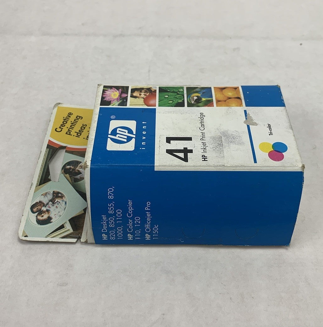 HP 51641A 41 Tri-Color Ink Cartridge Exp. 2006 (Lot of 2)