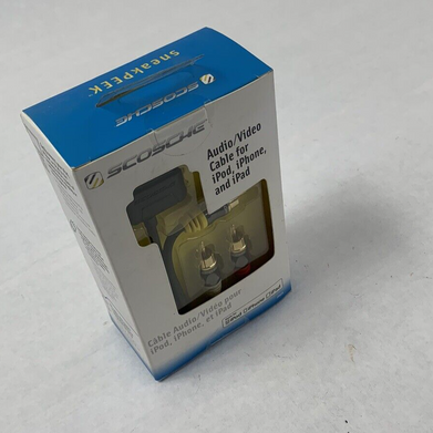 Scosche Audio/Video Cable for iPod, iPhone, and iPad