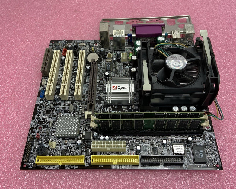 AOpen MX46-533V Motherboard Intel Pentium II 750MHz 2GB RAM w/IO Shield