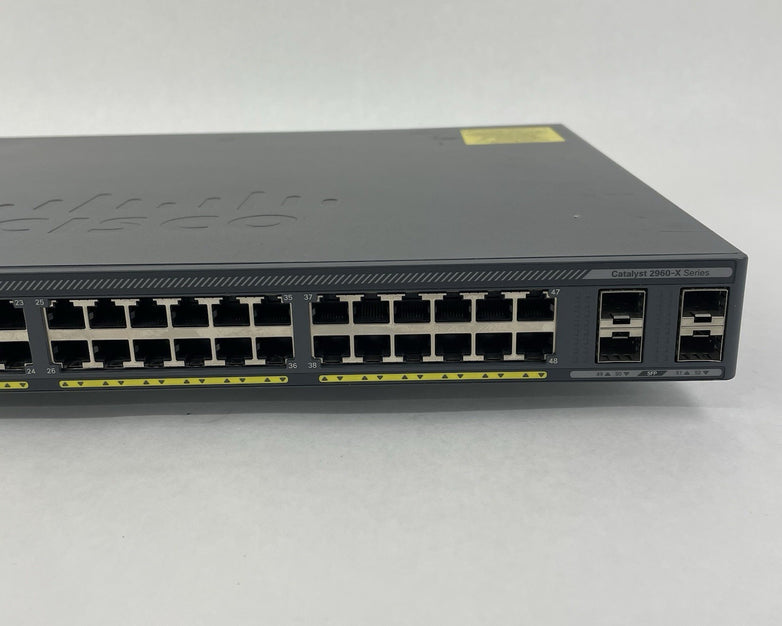 Cisco Catalyst WS-C2960X-48LPS-L V06 No Rack Ears- Tested