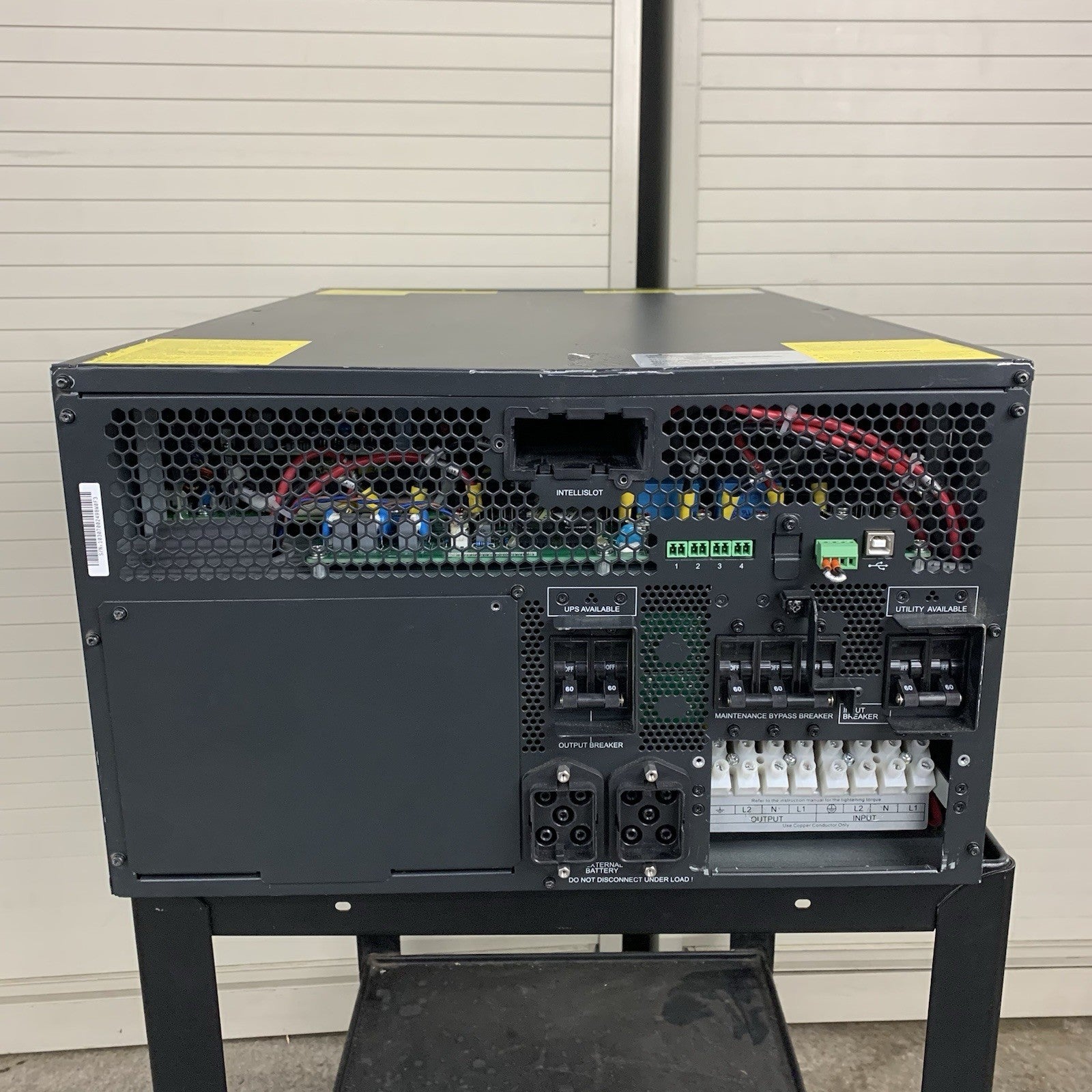 Emerson-Liebert GXT3-8000RT208 8000va 240v UPS Fault A and B Parts and Repair9
