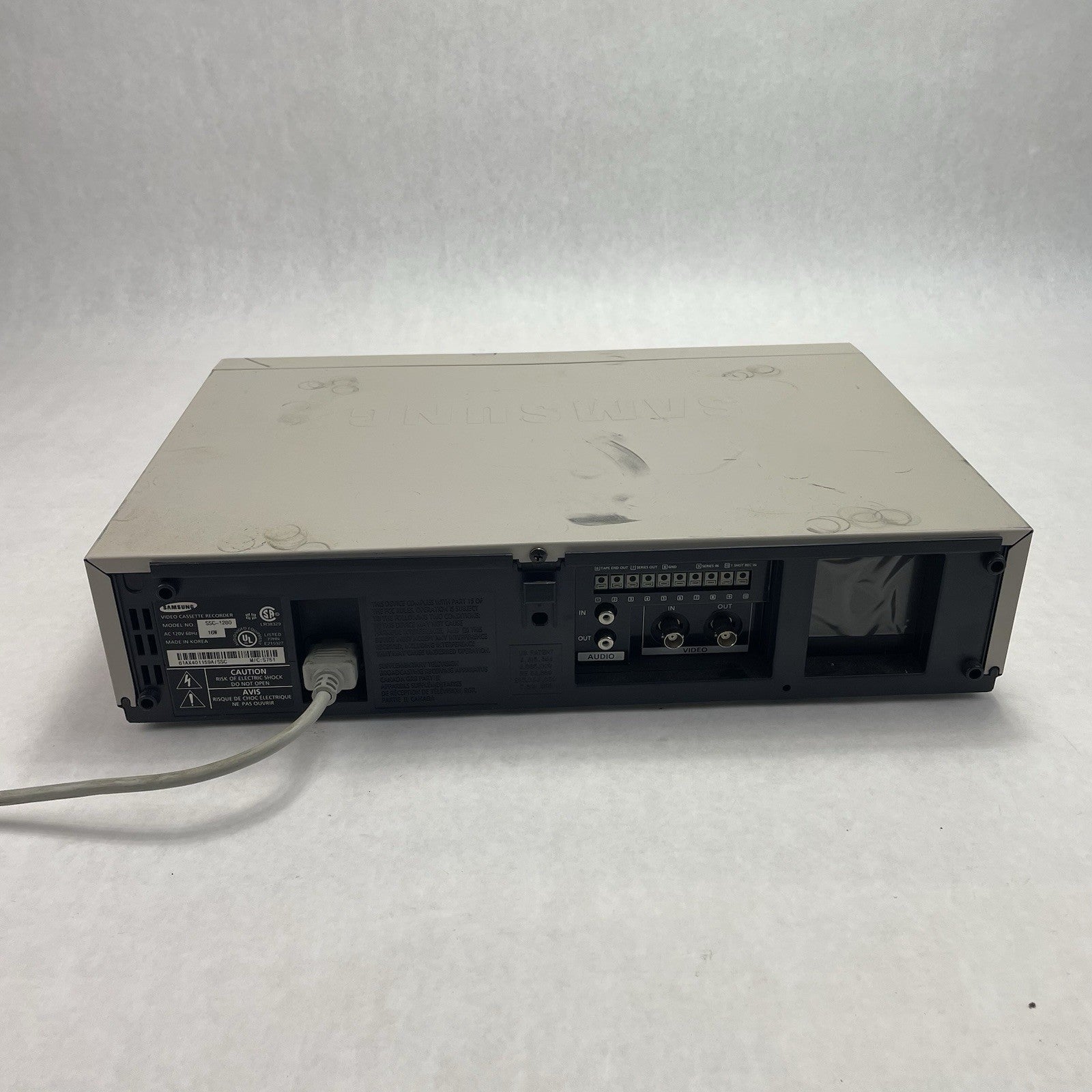 Samsung Video Cassette Recorder SSC-1280 Time Lapse6