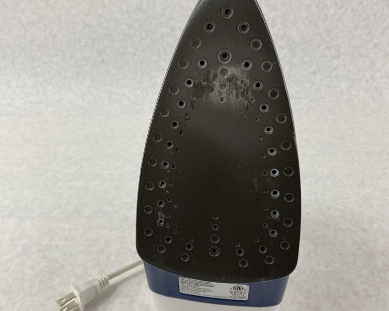 Black Decker ICR16X Nonstick Many Fabric Steam Clothes Iron with Cord Reel