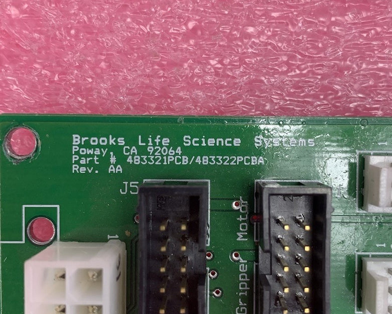 Brooks Systems 483321/483322 PCB REV. AA Circuit Board