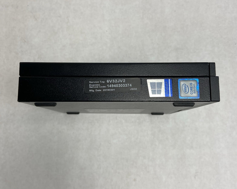 Dell Optiplex 7060 MFF Intel Core i5-8500T 2.1GHz 8GB RAM  No AC/HDD/OS