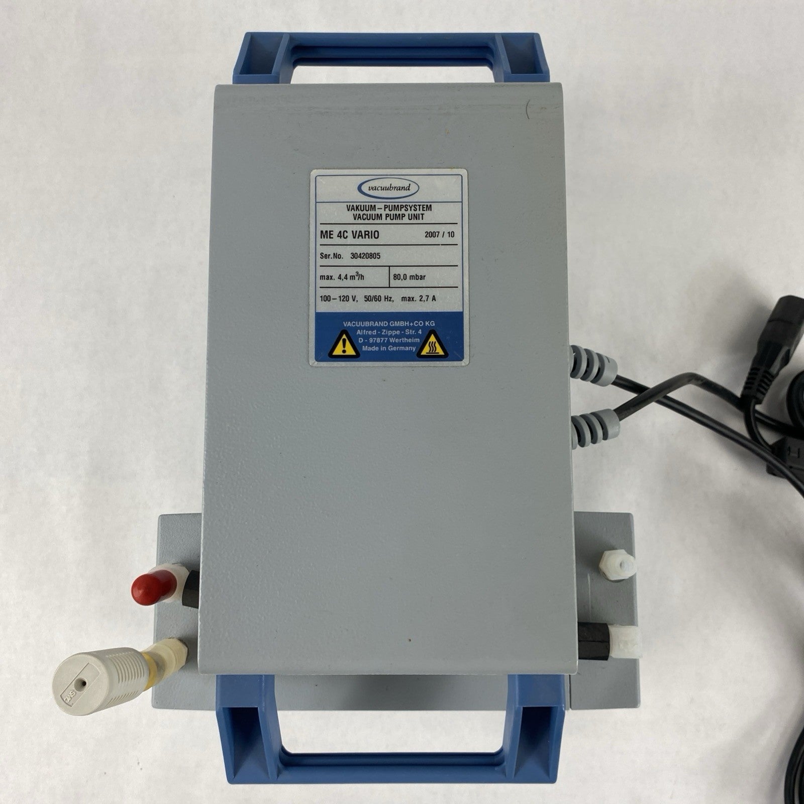Vacuubrand ME 4C Vario Vacuum Pump Unit2
