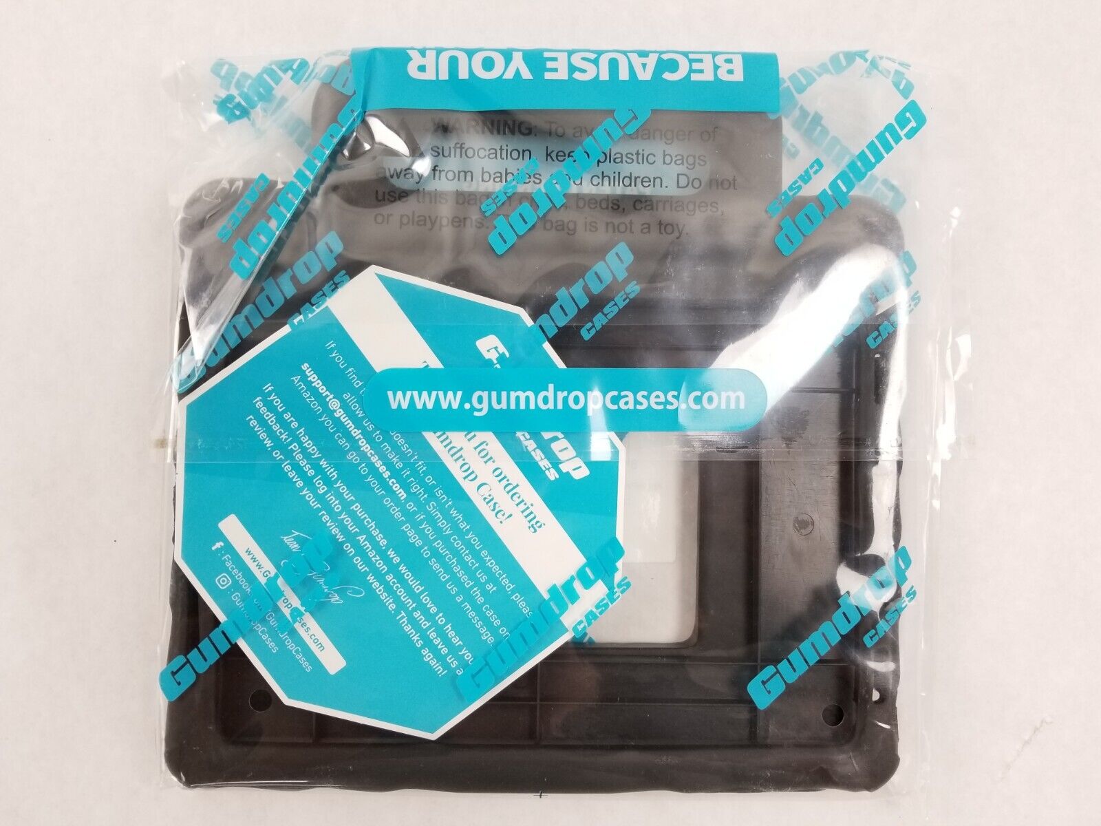 Gumdrop Cases FT-IPADPRO9-BLK_WW for Apple iPad 9.7 Universal Case Foamtech