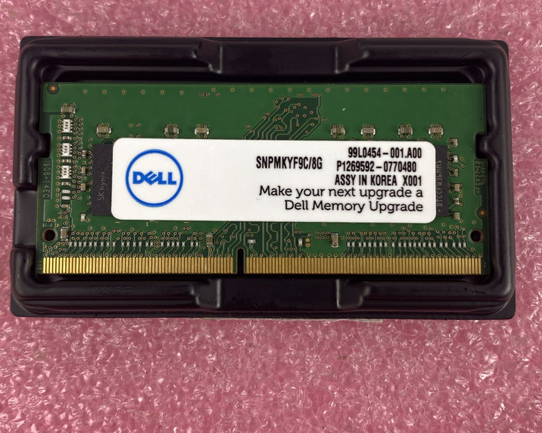 Dell SNPMKYF9C/8G 8GB 2400MHz PC4  Memory Upgrade Laptop Memory Ram