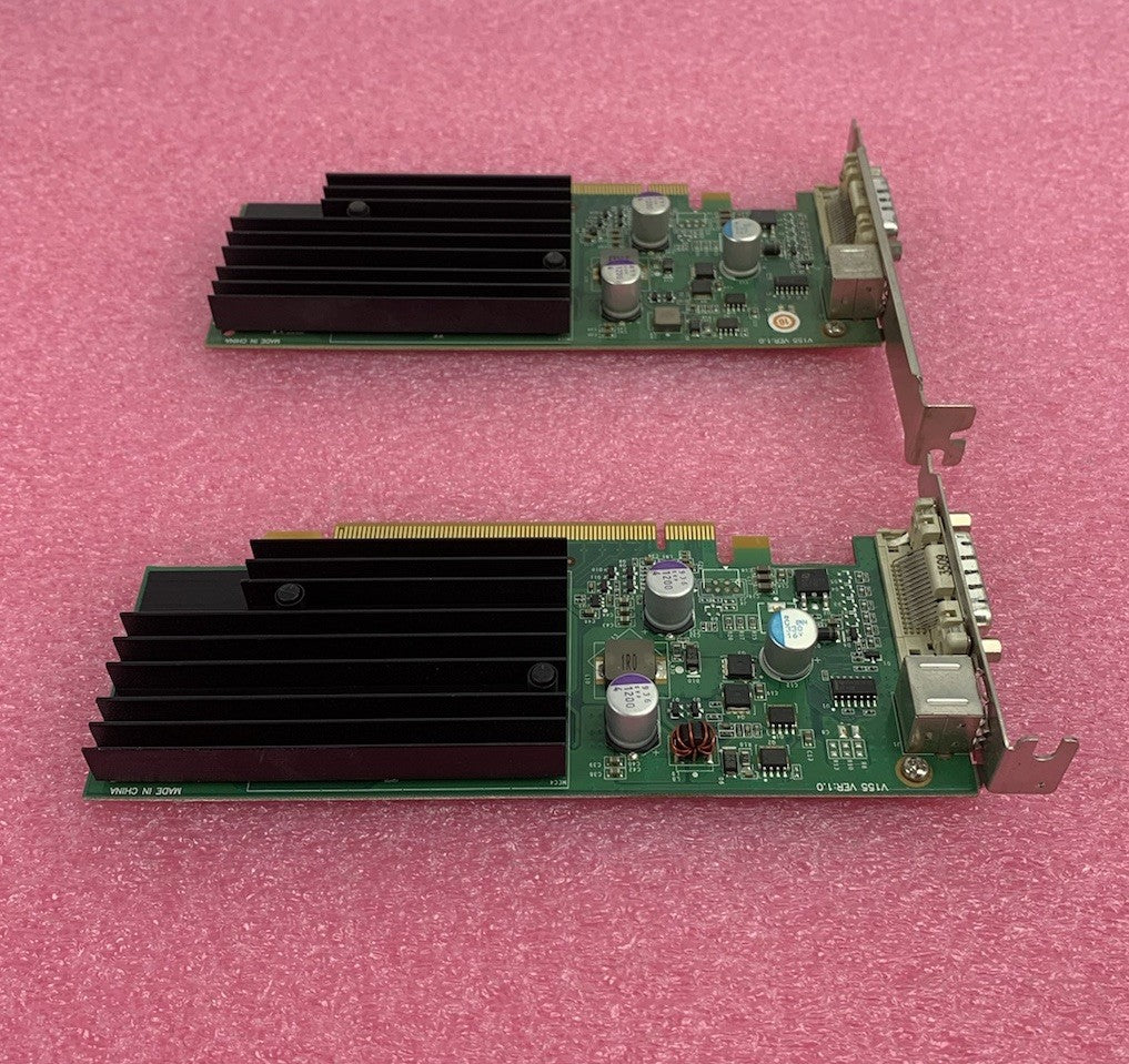 Nvidia Geforce 9300 256MB Video Graphics Card Short and Long Bracket (Lot of 2)
