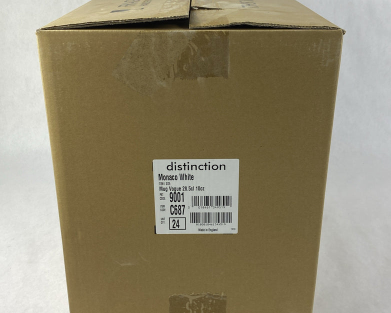 Steelite Distinction C687 Mug Vogue 28.5cl 10oz Monaco White 24ct. per Case