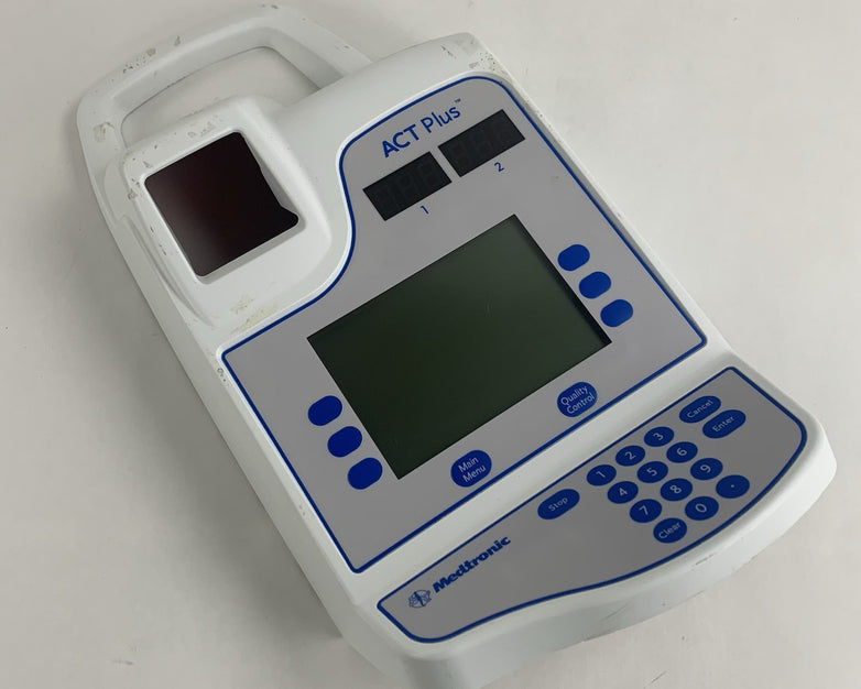 Medtronic ACT Plus ACT100 Automated Coagulation Timer Faceplate W/ Buttons