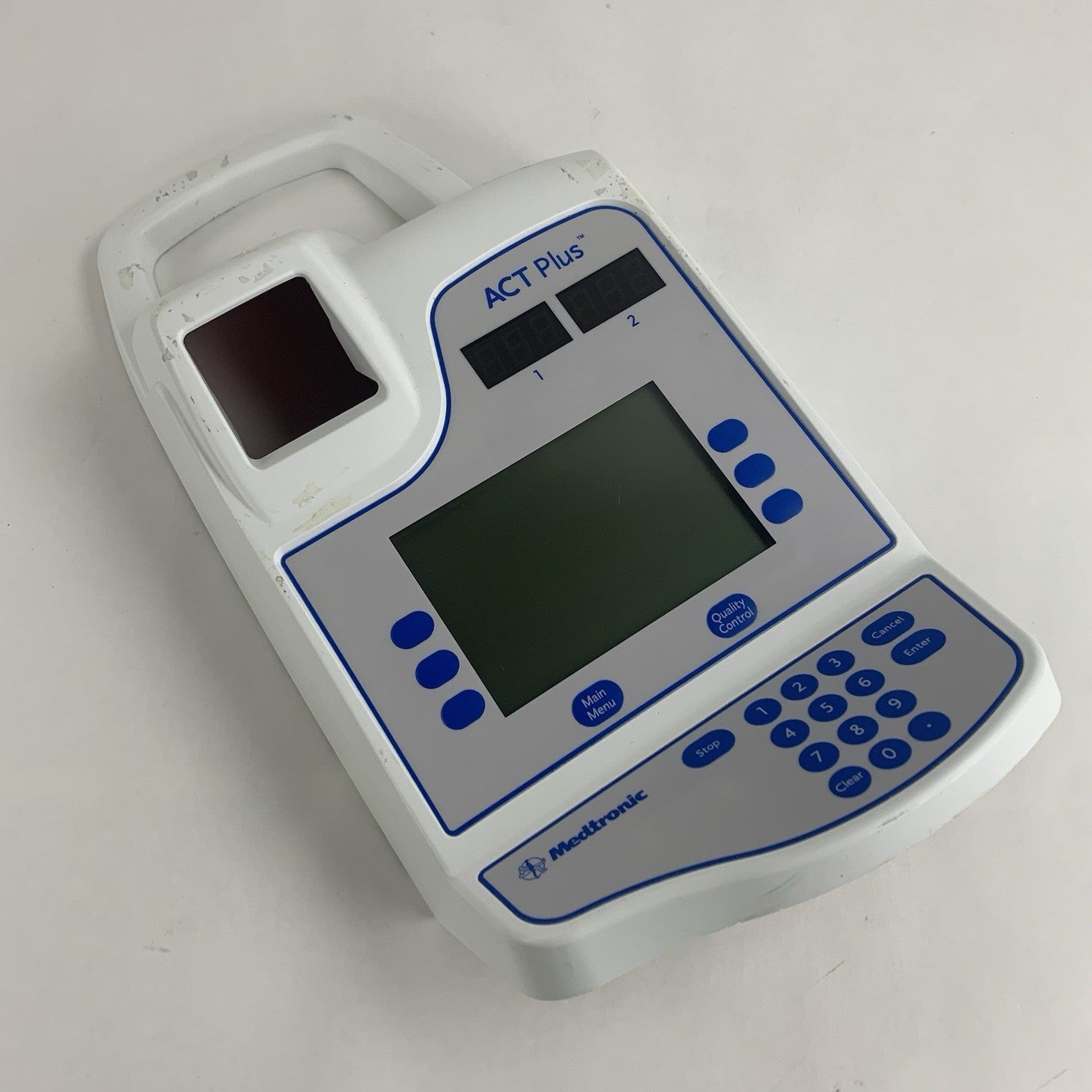 Medtronic ACT Plus ACT100 Automated Coagulation Timer Faceplate W/ Buttons0