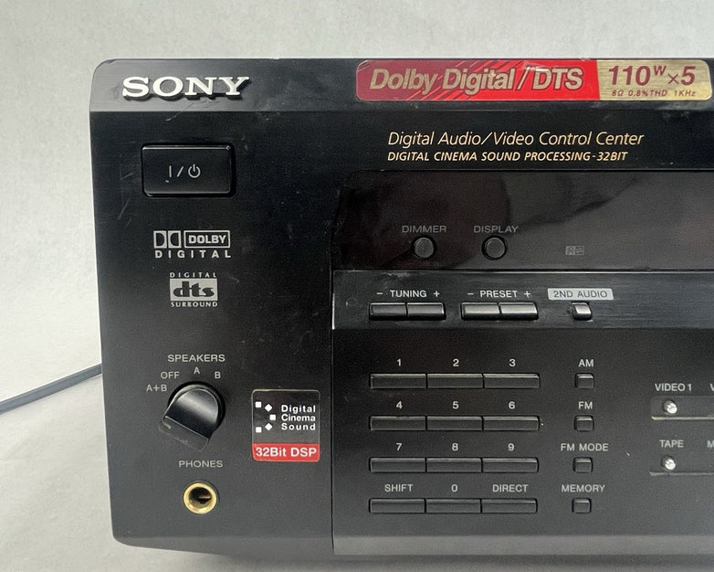 Sony STR-DE475 - Home Theater Digital AV Stereo Receiver 5.1 Channel Tested