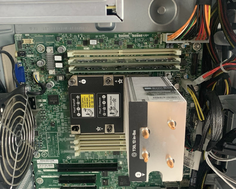 HP ML110 Gen10 8xSFF Server 1x Bronze 3104 1.7 GHz 24 GB Ram No HDD No OS