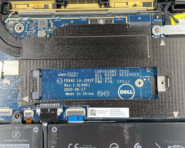 Dell Latitude 7410 14" i7-10610U 1.80GHz 16 GB RAM No SSD/OS/AC - Scratched Keys