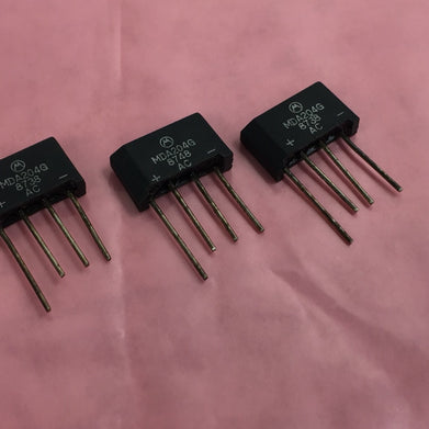 Genuine Motorola MDA204G  Bridge Rectifier Diode  2A  400V   Lot of 3