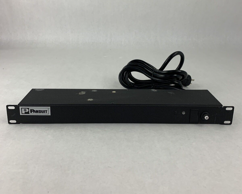 PANDUIT CMRPSH20 Rack Mount PDU 10 Plug Power Strip