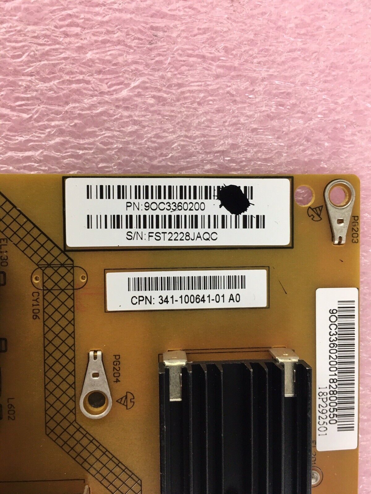 Cisco Spark Board 70 AA70WW Power Board FSP336-3F01 9OC3360200 Tested