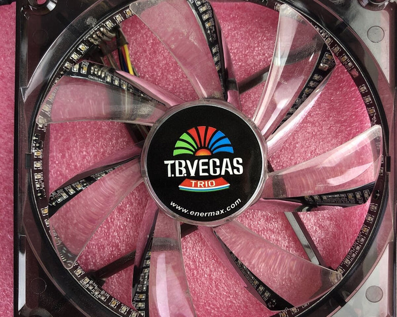 TBVEGAS UCTVT12P 120MM LED Fans With programed lighting