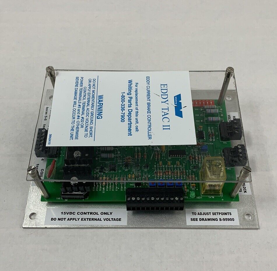 Whiting EDDY TAC II 040553X Eddy Current Brake Controller