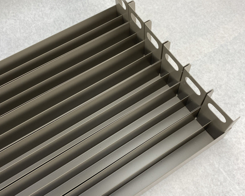 Fisherbrand 07212103 Six Microscope Slide Storage Divided Drawers Brown