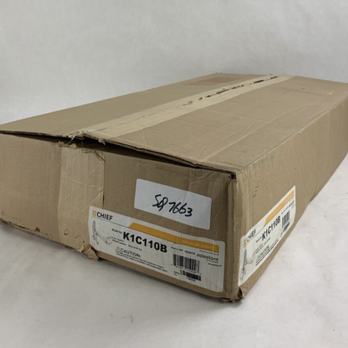 Chief K1C110B K1C Dynamic Column Monitor Mount Black New Open Box