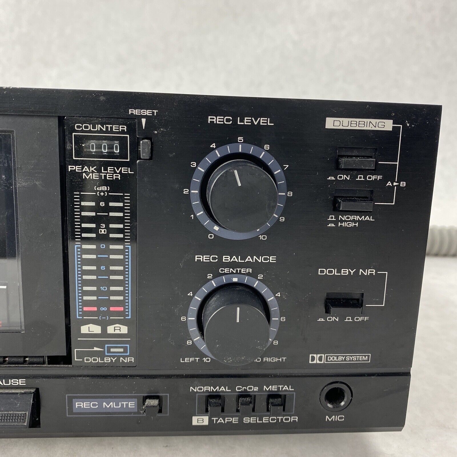 Kenwood KX-644W Dual Tape Recording Playback Stereo Double Cassette Deck PARTS
