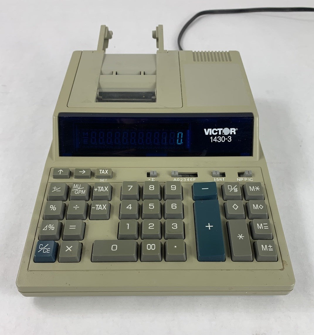 Victor 1430-3 Wired Printing Calculator2