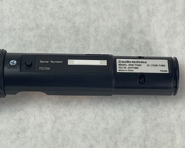 Audio-Technica ATW-T1002 System 10 Wireless Handheld Mic For Parts