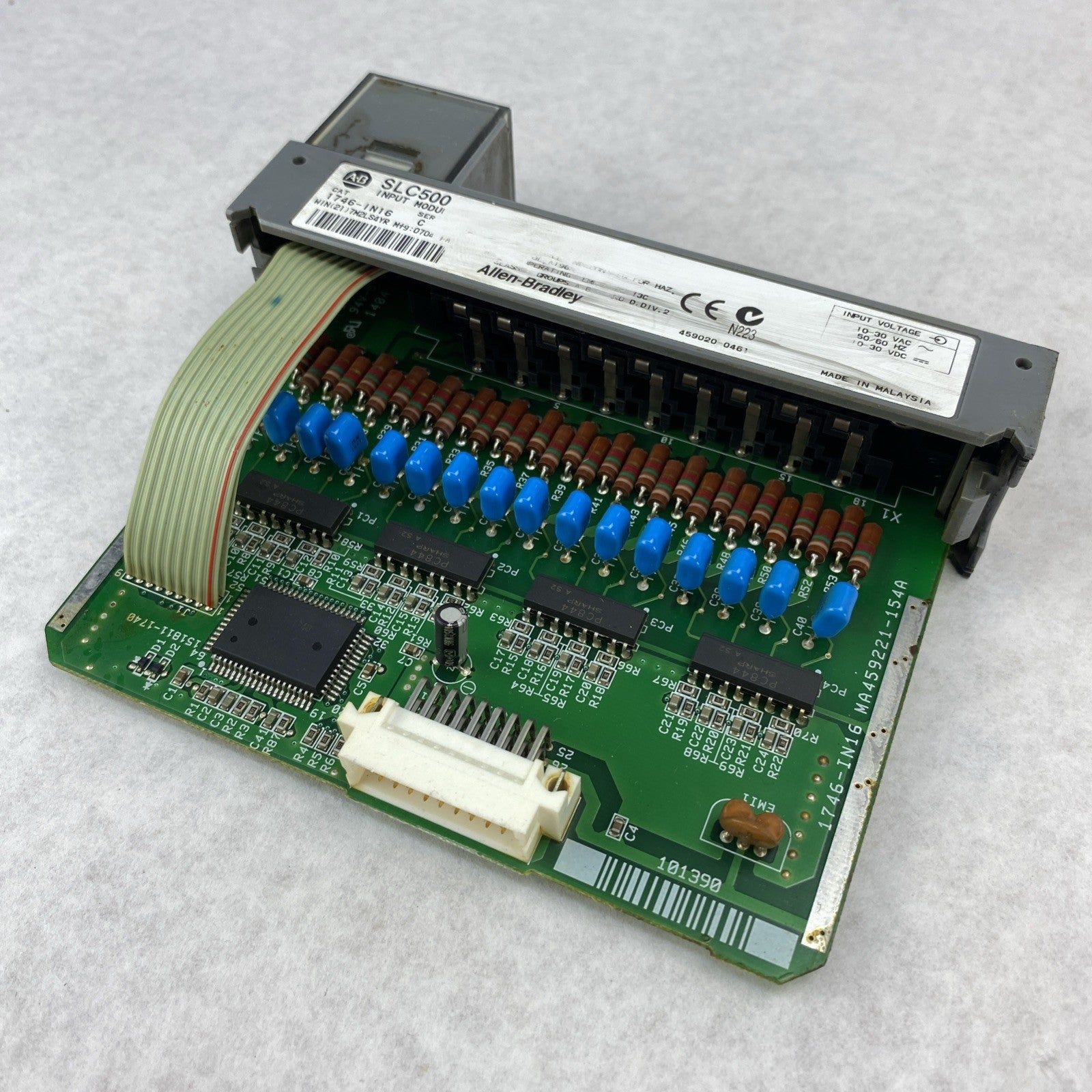 Allen-Bradley SLC500 Input Module 1746-IN16 Ser. C - Untested And Missing Cover5