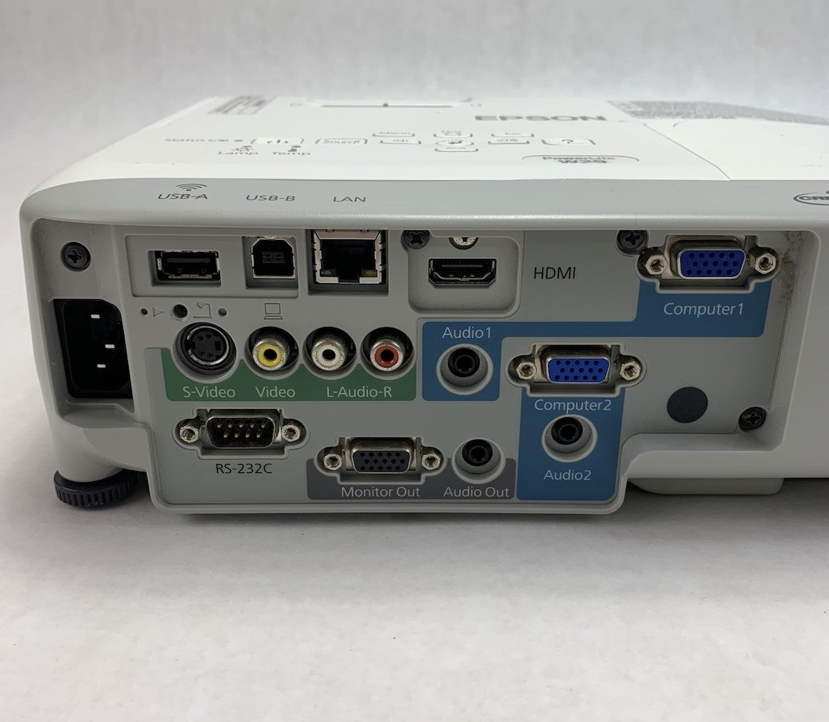 Epson PowerLite W29 H690A LCD Lamp Projector 1131 Lamp Hours - No Remote4