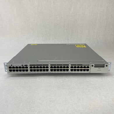 Cisco Catalyst WS-C3850-48P-S V07 48-Port Gigabit PoE+ - Tested