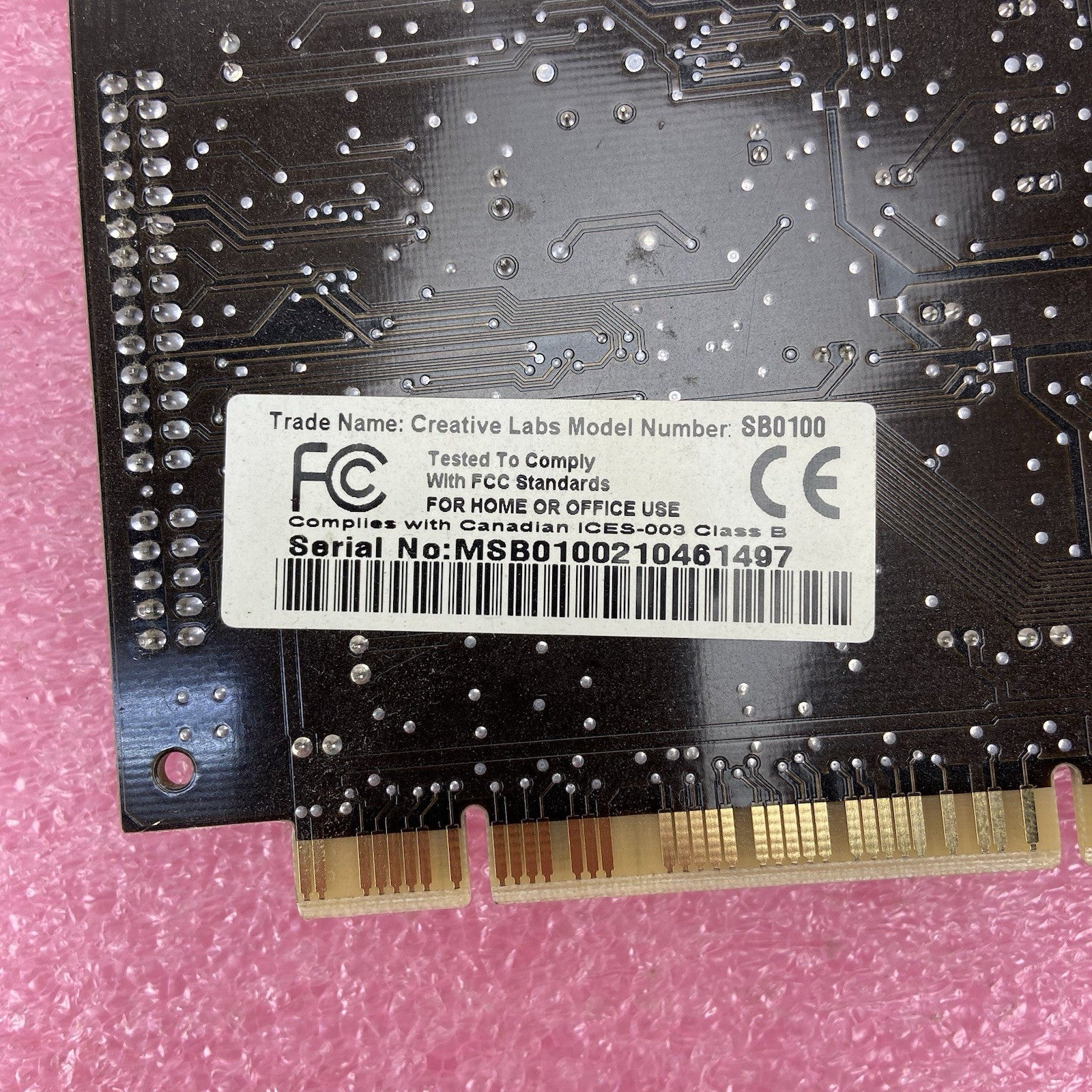 Creative Labs Sound Blaster Live! 5.1 SB0100 PCI Audio Card8