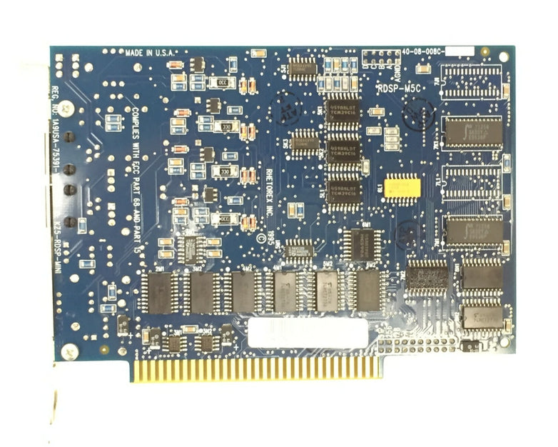 Rhetorex RDSP-M5C 4 Port ISA Voice Card 19USA-75391-VM-E