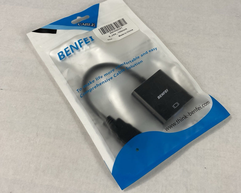 Benfei X001KGO3F7 B_USA_155black DisplayPort to HDMI Adapter (Lot of 11)