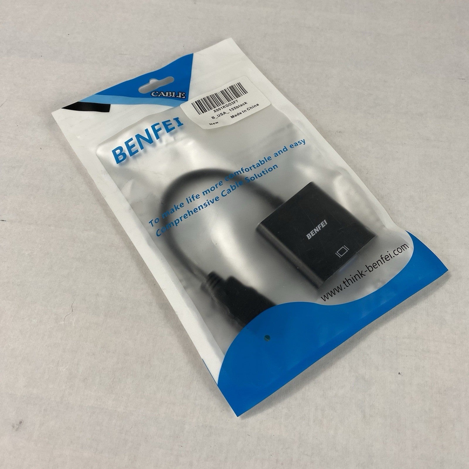 Benfei X001KGO3F7 B_USA_155black DisplayPort to HDMI Adapter (Lot of 11)