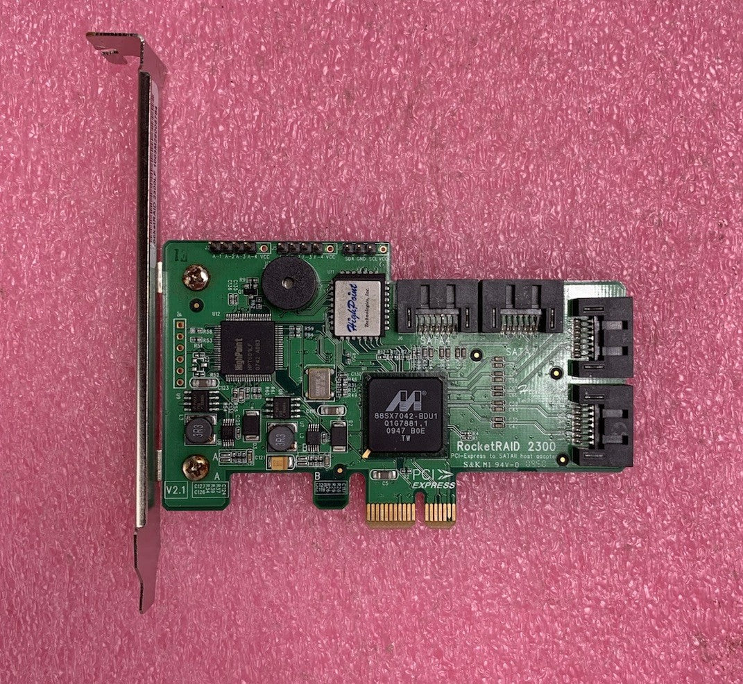 HighPoint RocketRAID 2300 PCI-Express to SATA II Host Adapter Card5