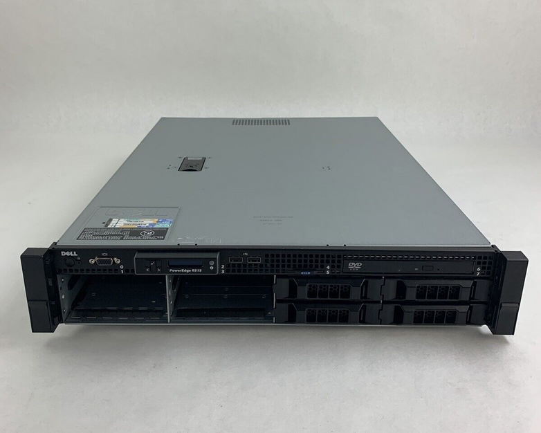 Dell PowerEdge R515 Server 1x Opteron 4310 EE  2.2 GHz 32 GB RAM No HDD No OS