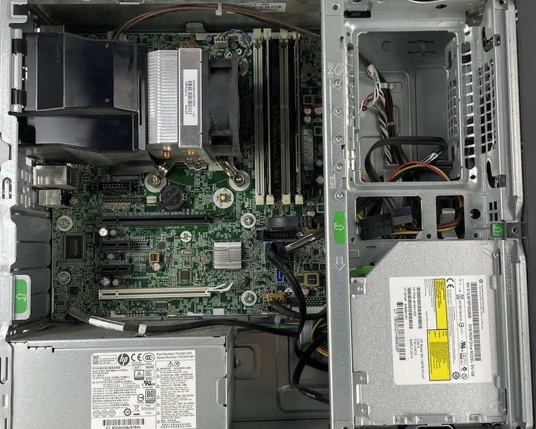 HP EliteDesk 800 G1 SFF i5-4570 3.20 GHz 8 GB RAM No HDD/OS